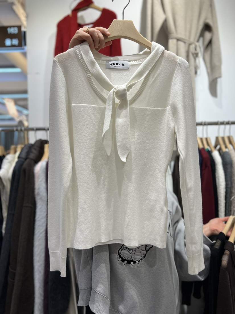 OLA東大門㊣代購女士新品真品職業25秋冬推薦熱賣人氣針織衫mellor/OLA針織衫