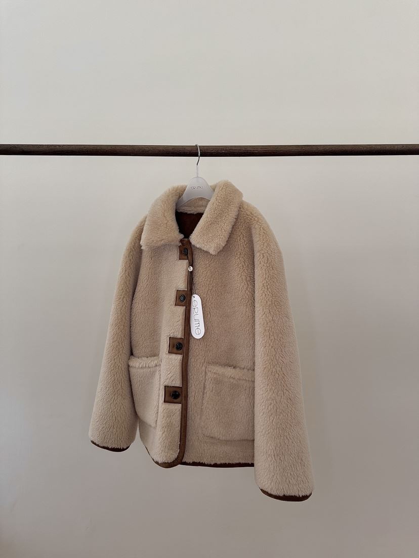 ERUME東大門㊣實拍女士新款推薦時尚真品職業短款大衣羊毛雙面ERUME短款大衣