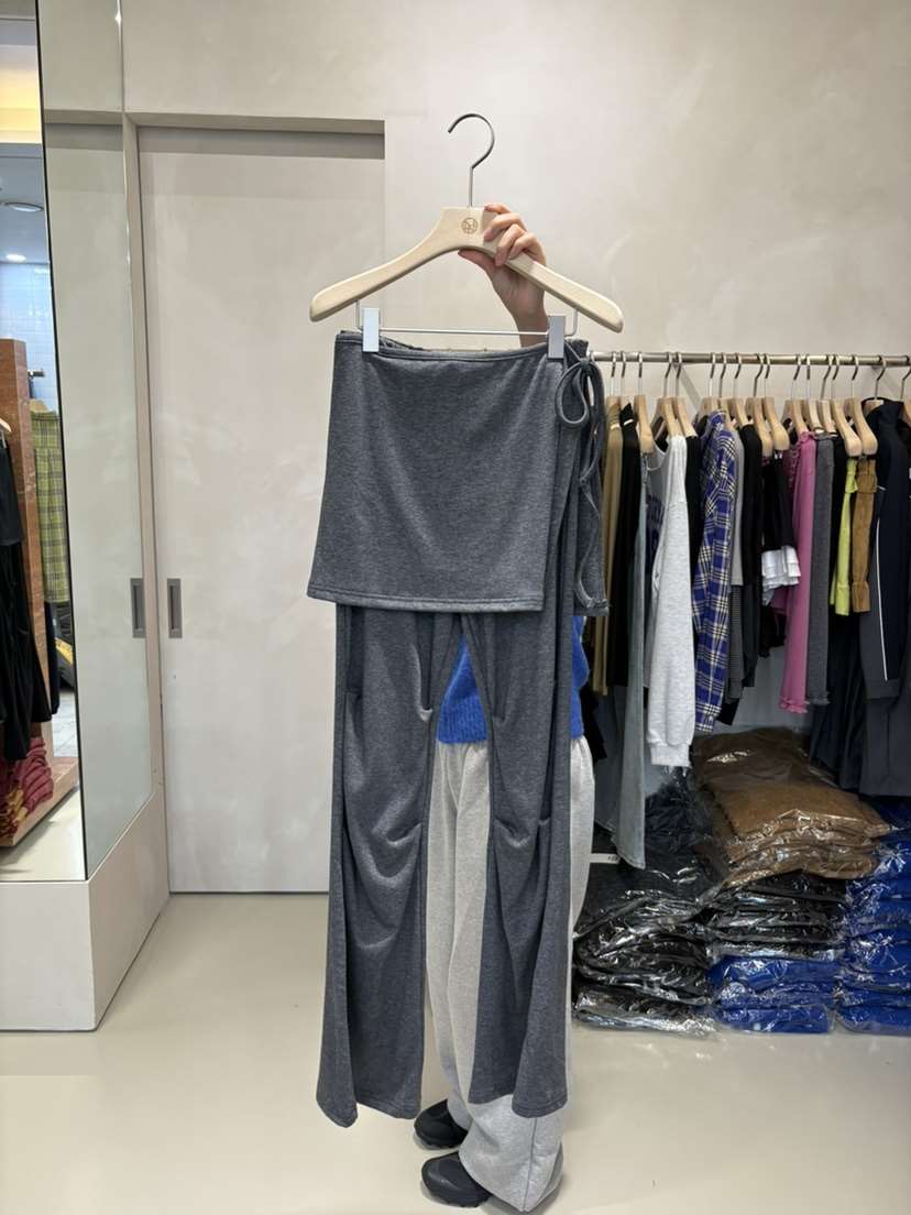 LIVE AID-P東大門㊣實拍女裝新品推薦真品職業25秋冬裙褲套裝LIVE AID-P裙褲