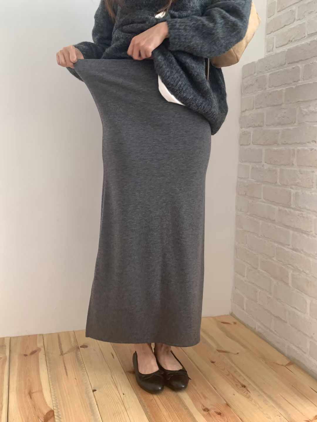 WEARME韓國代購㊣女士新款真品時尚職業熱賣推薦人氣25秋冬長裙WEARME長裙