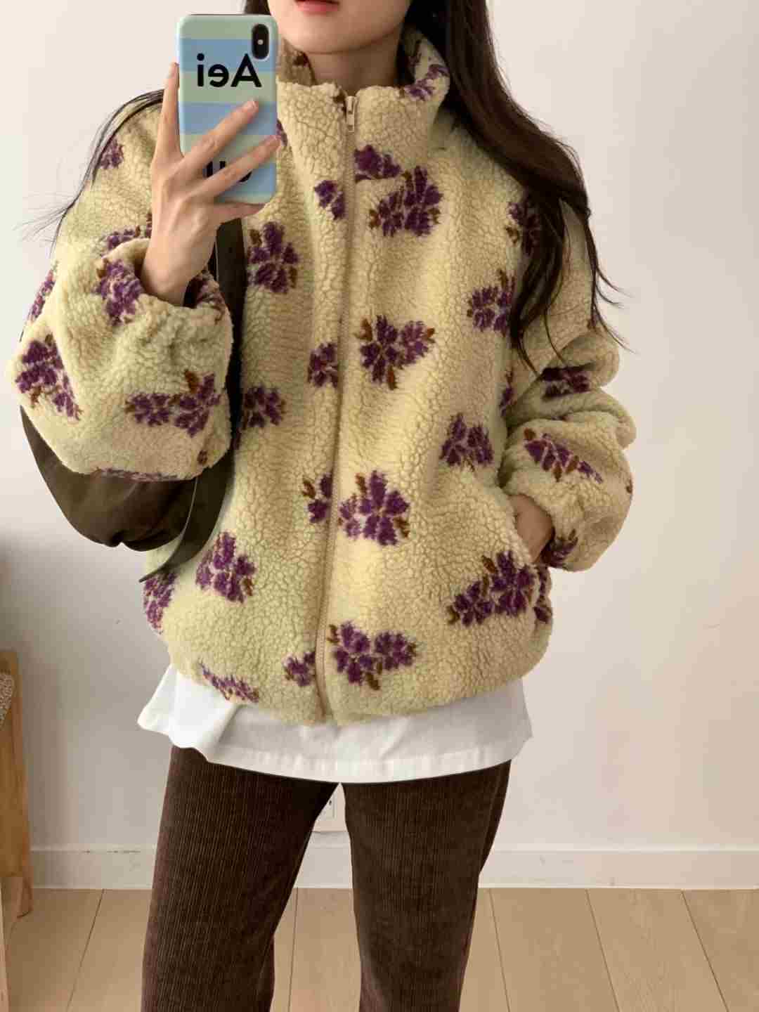 WEARME韓國直郵㊣女裝新款25秋冬休閑人氣推薦時尚熱賣夾克WEARME夾克