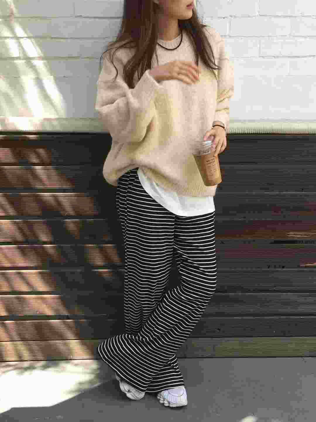 WEARME韓國代購㊣女裝新品推薦職業熱賣時尚真品休閑25秋冬毛衣WEARME毛衣