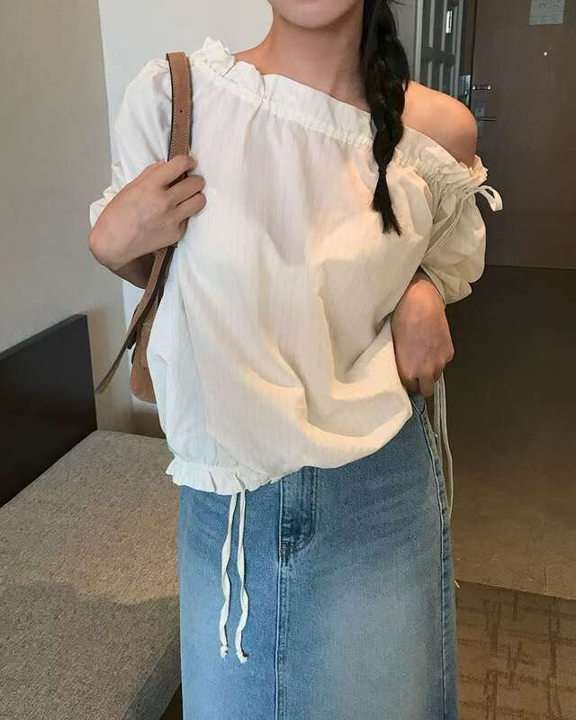 THENEEDS東大門㊣代購女裝新款時尚休閑人氣真品襯衫蕾絲衫THENEEDS襯衫/蕾絲衫