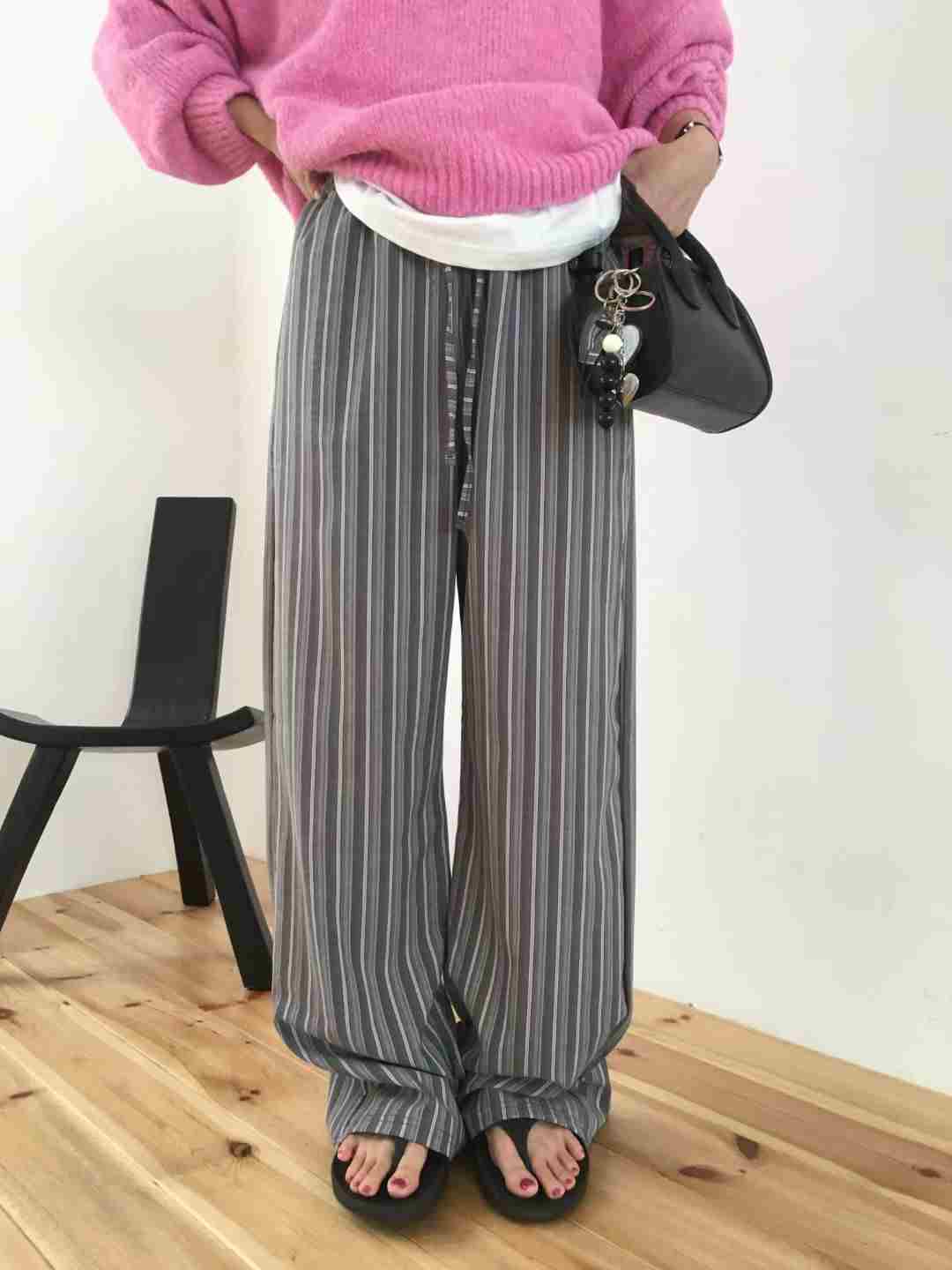 WEARME東大門㊣實拍女裝新款休閑職業熱賣推薦時尚真品休閑褲WEARME休閑褲