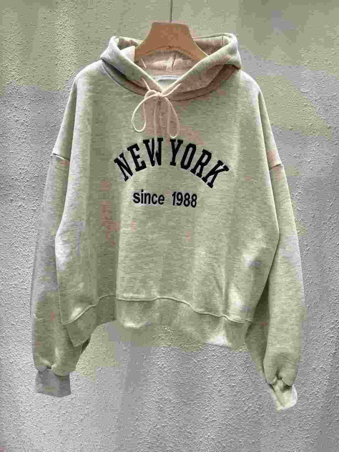 ANOTHERPLAN韓國代購㊣女裝新款職業休閑時尚衛衣連帽衫刺繡ANOTHERPLAN衛衣