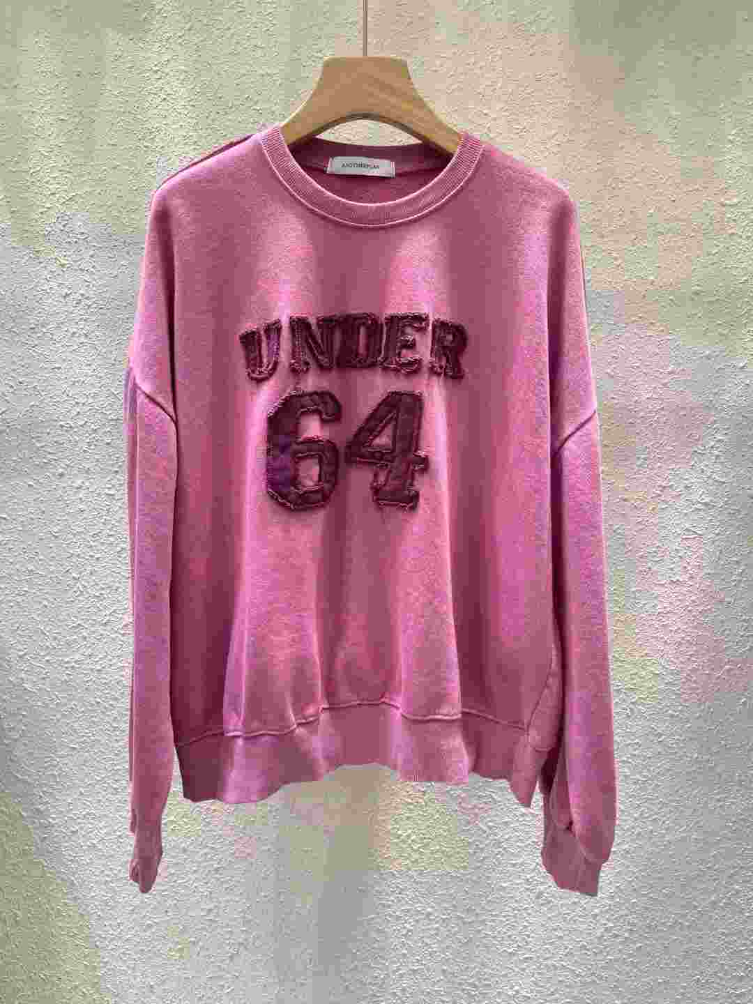 ANOTHERPLAN東大門㊣代購女士新品人氣推薦熱賣衛衣復古洗滌ANOTHERPLAN衛衣