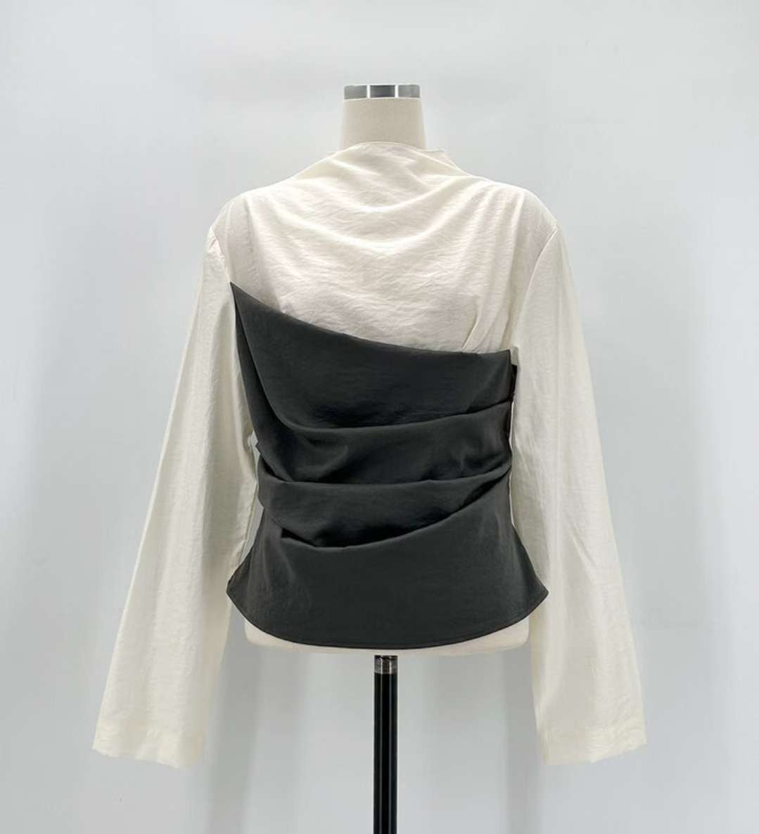 HARA東大門㊣實拍女裝新款人氣25秋冬職業時尚休閑襯衫蕾絲衫HARA襯衫/蕾絲衫