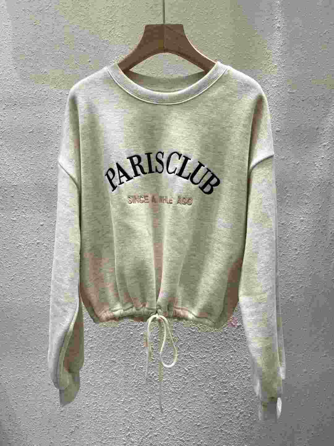 ANOTHERPLAN東大門㊣實拍女裝新品職業真品熱賣衛衣羊毛刺繡ANOTHERPLAN衛衣