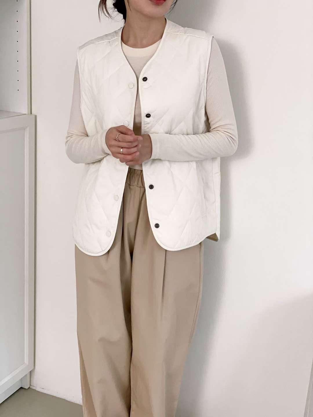 ANOTHERPLAN東大門㊣直郵女裝新款熱賣人氣真品推薦馬甲絎縫ANOTHERPLAN馬甲