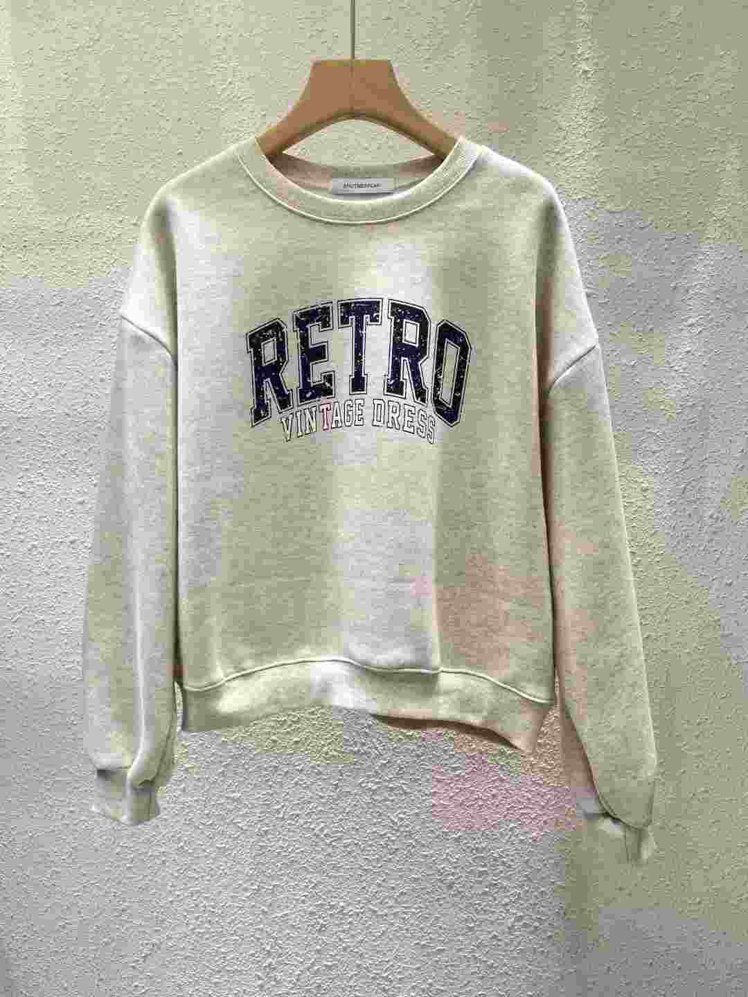 ANOTHERPLAN韓國代購㊣女士新款25秋冬休閑人氣衛衣羊毛復古ANOTHERPLAN衛衣