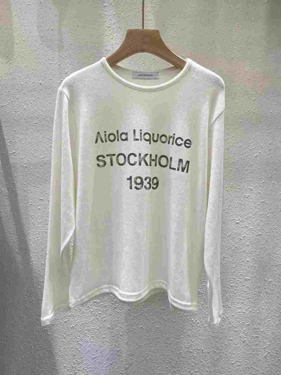 ANOTHERPLAN東大門㊣實拍女士新款推薦熱賣25秋冬時尚長袖T恤ANOTHERPLAN長袖T恤