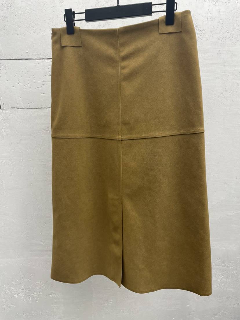 KARE/WEREPIECE韓國直郵㊣女裝新品職業推薦休閑長裙絨面革KARE/WEREPIECE長裙