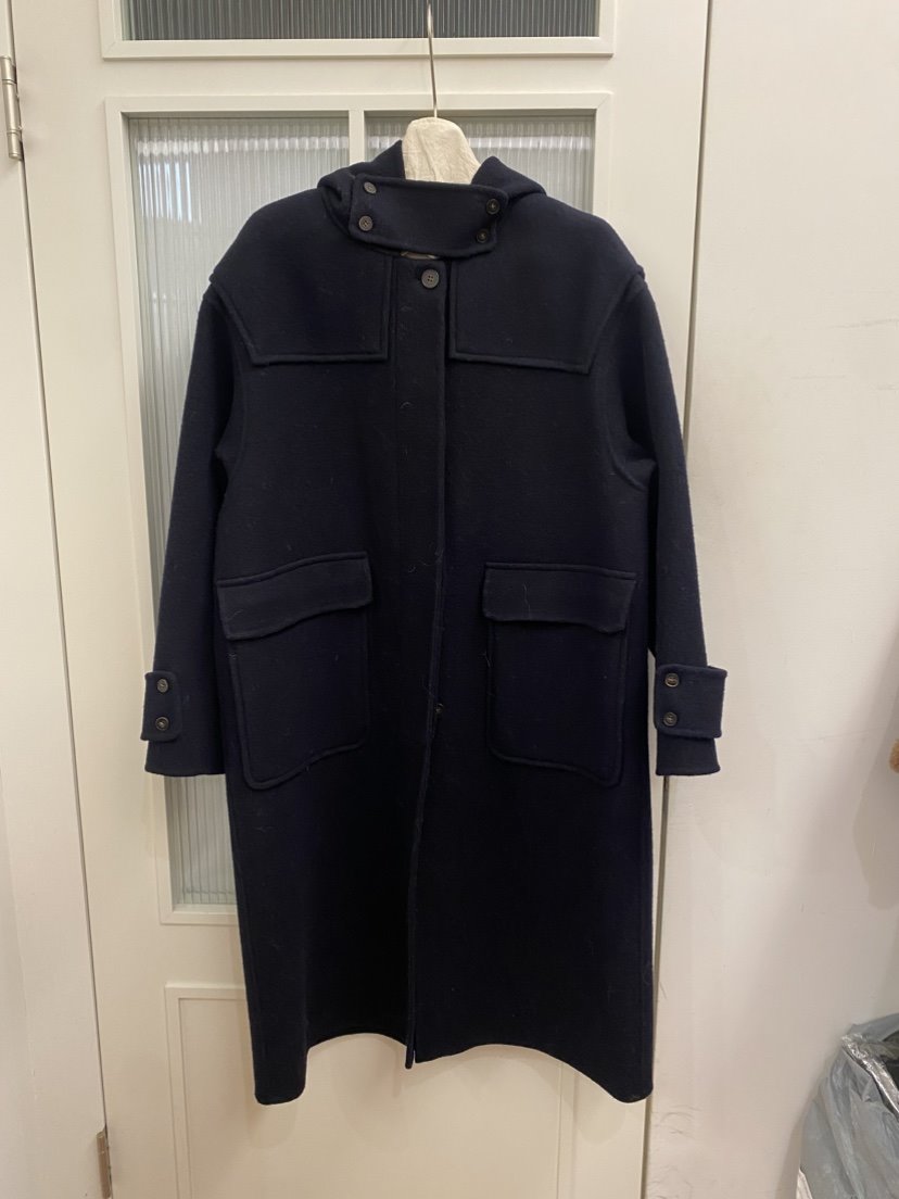 JADEMARKET韓國代購㊣女裝新品熱賣推薦真品中長款大衣口袋JADE MARKET中長款大衣