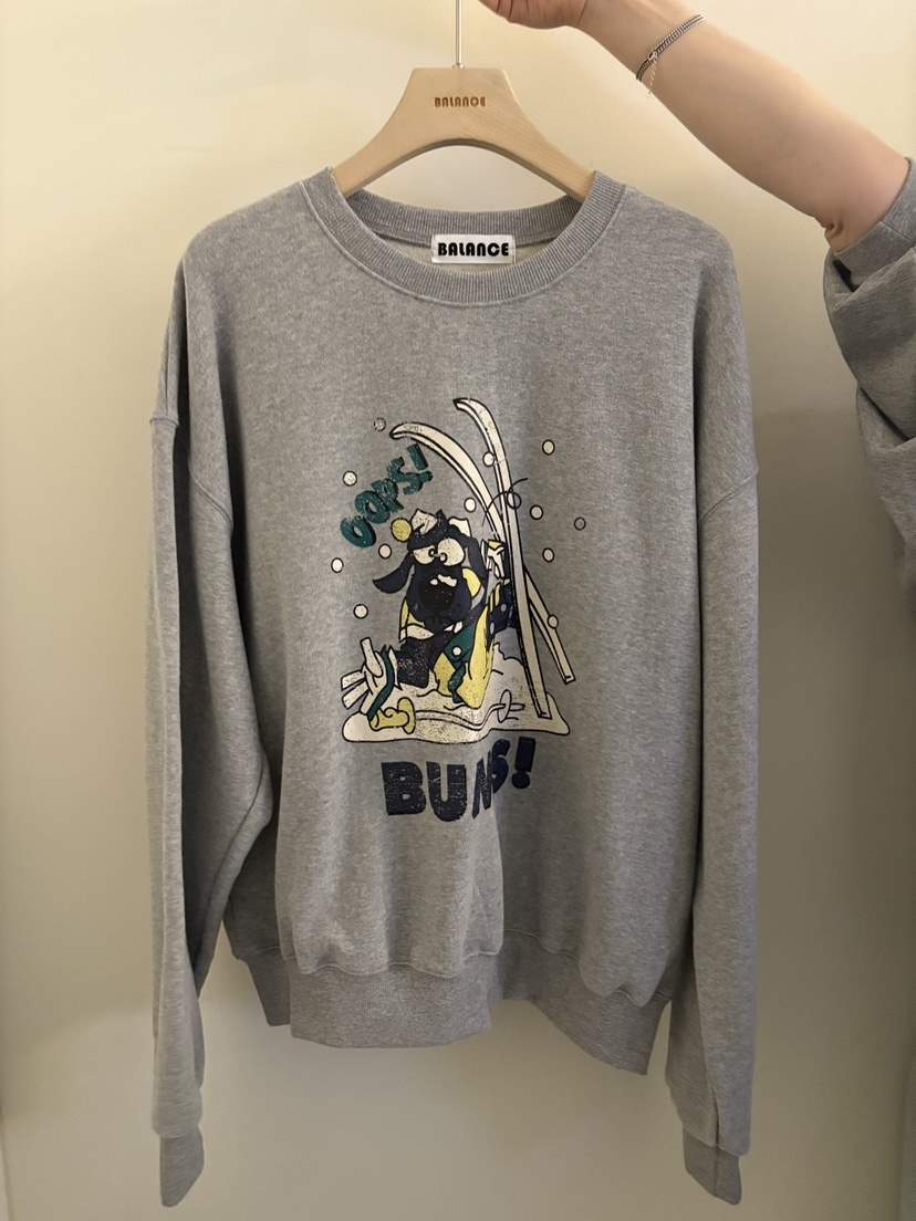 BALANCE東大門㊣實拍女裝新款休閑25秋冬職業時尚真品衛衣加絨BALANCE衛衣