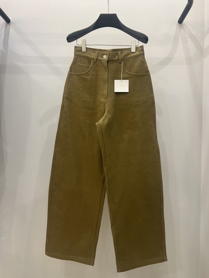 MUSHROOM EFFECT東大門㊣實拍女士新品職業25秋冬熱賣休閑褲MUSHROOM EFFECT休閑褲