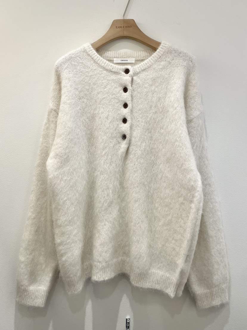 OBSESS東大門㊣代購女士新款時尚25秋冬熱賣職業推薦針織衫OBSESS/EARLY BIRD針織衫