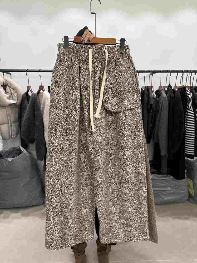 WATERMELON韓國直郵㊣女裝新品職業熱賣休閑人氣休閑褲加絨WATER MELON休閑褲