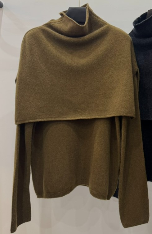 MUSHROOM EFFECT韓國直郵㊣女裝新款休閑25秋冬套裝兩件套披肩MUSHROOM EFFECT套裝