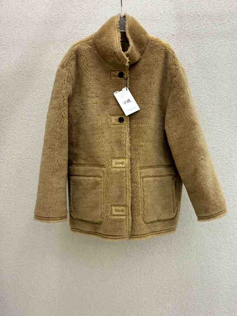 MWE東大門㊣實拍女裝新品真品職業25秋冬休閑熱賣人氣短款大衣MWE短款大衣