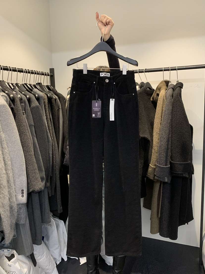FORTH東大門㊣實拍女裝新款熱賣人氣25秋冬時尚休閑褲加絨羊毛FORTH休閑褲