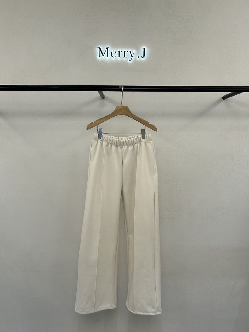 MERRY-J韓國代購㊣女士新品休閑人氣25秋冬熱賣休閑褲褶裥MERRY-J休閑褲