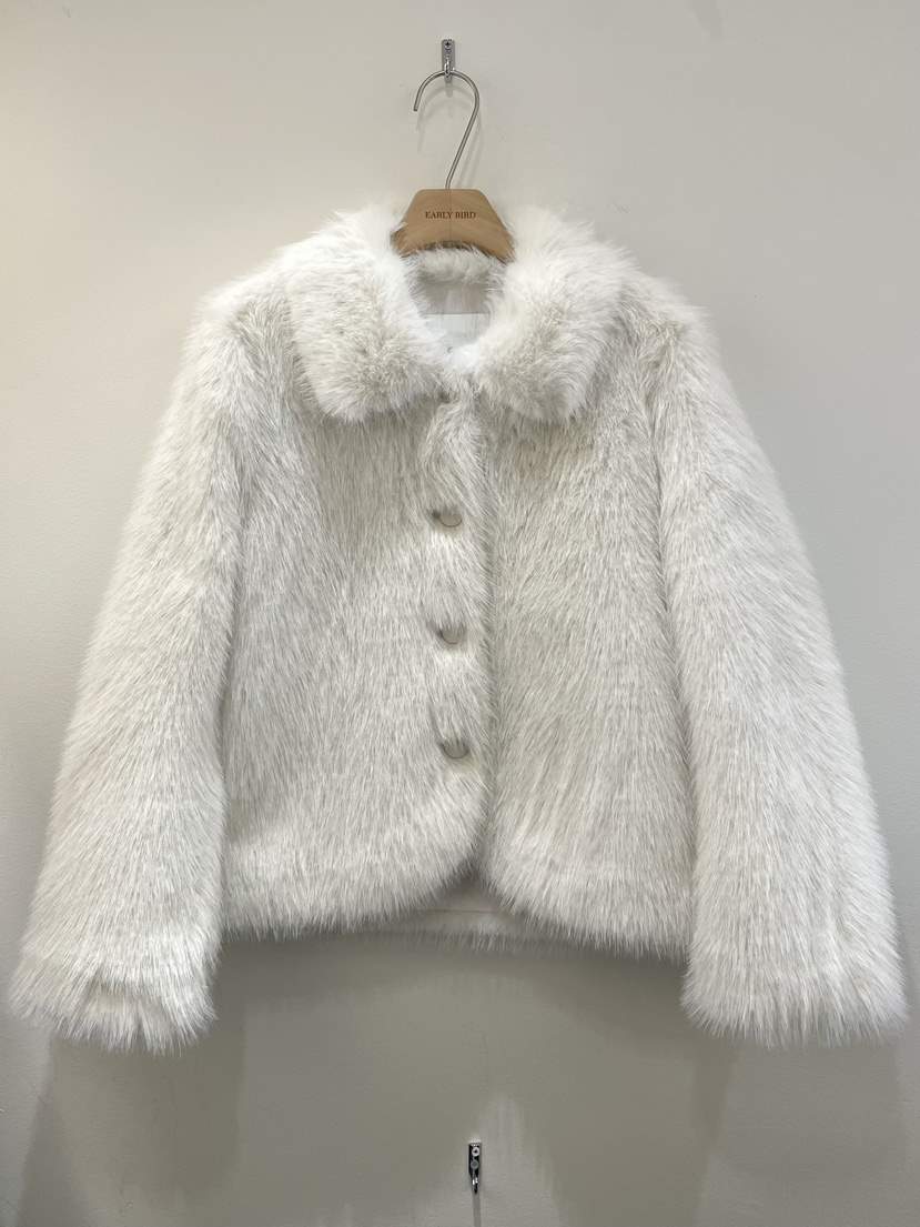 OBSESS東大門㊣實拍女裝新款真品職業25秋冬休閑熱賣短款大衣OBSESS/EARLY BIRD短款大衣