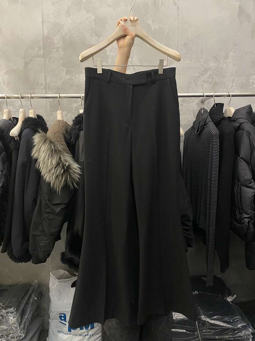 THE VETIVER-A韓國代購㊣女士新品推薦時尚熱賣休閑褲喇叭VETIVER休閑褲