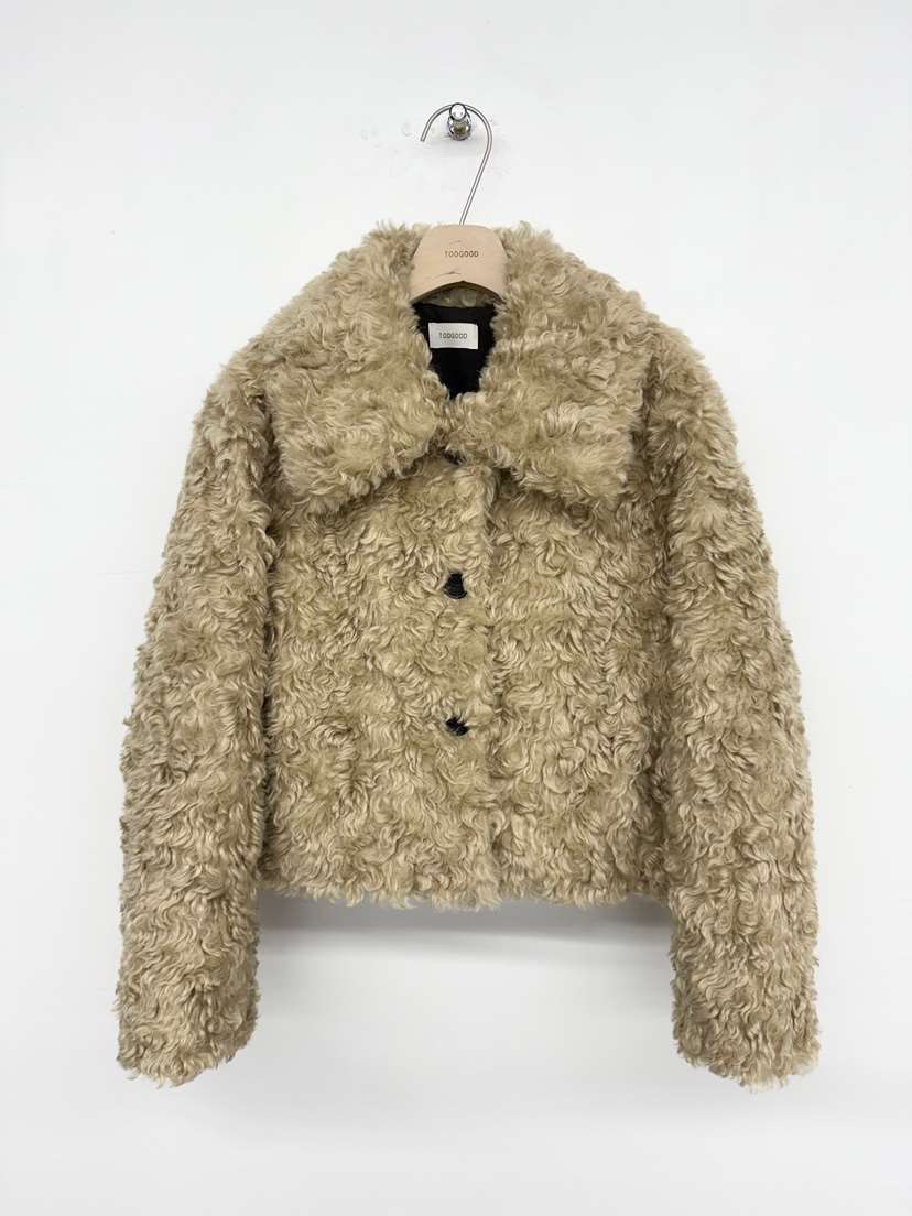 TOOGOOD東大門㊣直郵女裝新品熱賣推薦25秋冬短款大衣羊毛皮TOOGOOD短款大衣