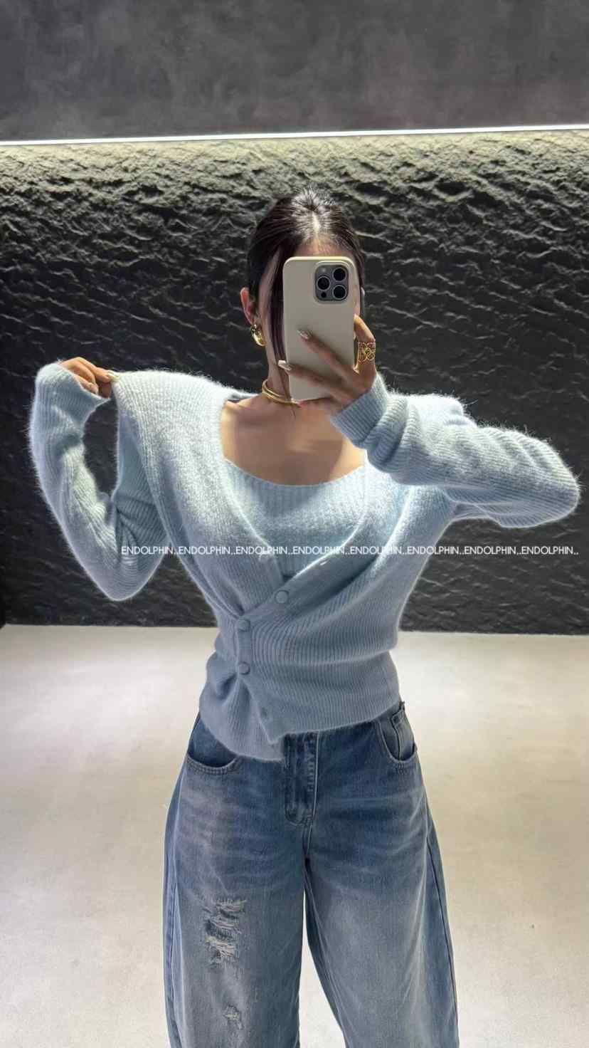 ENDOLPHIN東大門㊣實拍女裝新款休閑25秋冬人氣熱賣套裝套裝ENDOLPHIN套裝