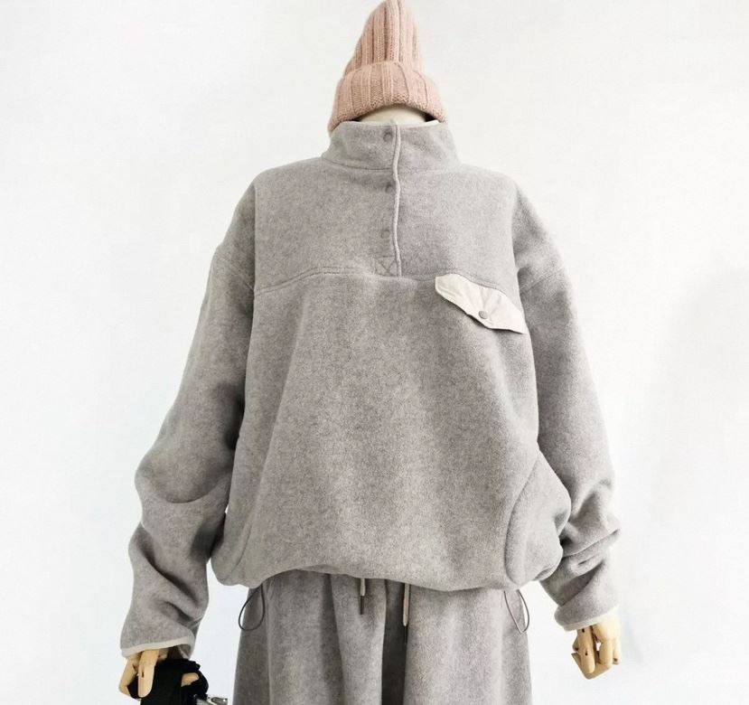 PUCO東大門㊣實拍女士新品人氣推薦真品時尚熱賣衛衣抓絨高領PUCO衛衣