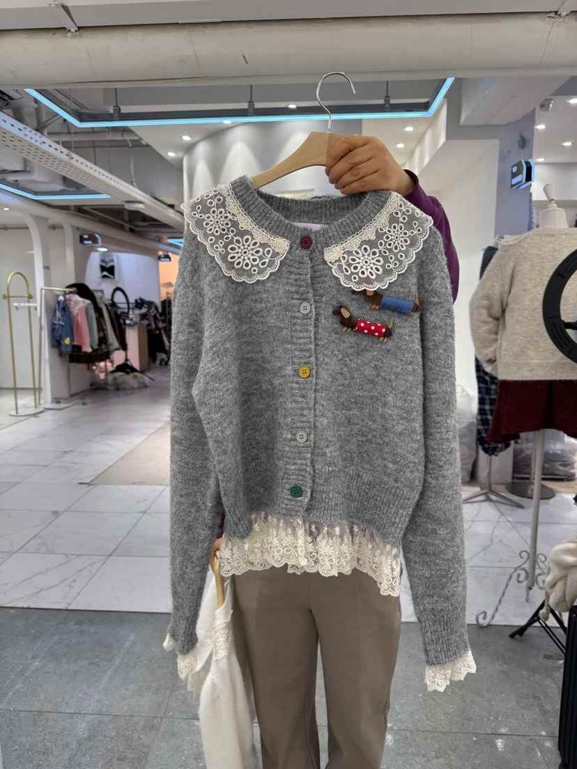 MS韓國代購㊣女士新品人氣熱賣時尚推薦真品25秋冬職業毛衣MS毛衣