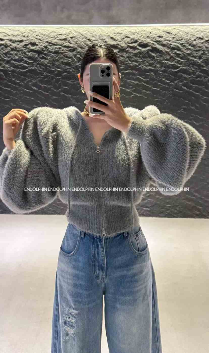 ENDOLPHIN韓國直郵㊣女士新款人氣職業時尚25秋冬真品休閑衛衣ENDOLPHIN衛衣