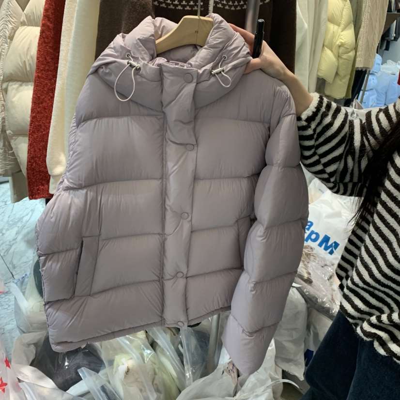 FF韓國直郵㊣女士新款休閑推薦職業時尚短款羽絨服填充鴨絨FF/SUNDAY短款羽絨服