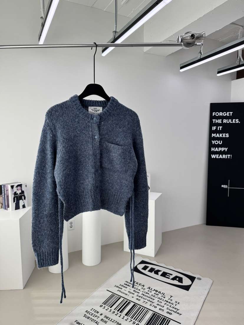 RED-A東大門㊣直郵女裝新款真品推薦人氣熱賣毛衣羊駝毛開衫RED-A毛衣