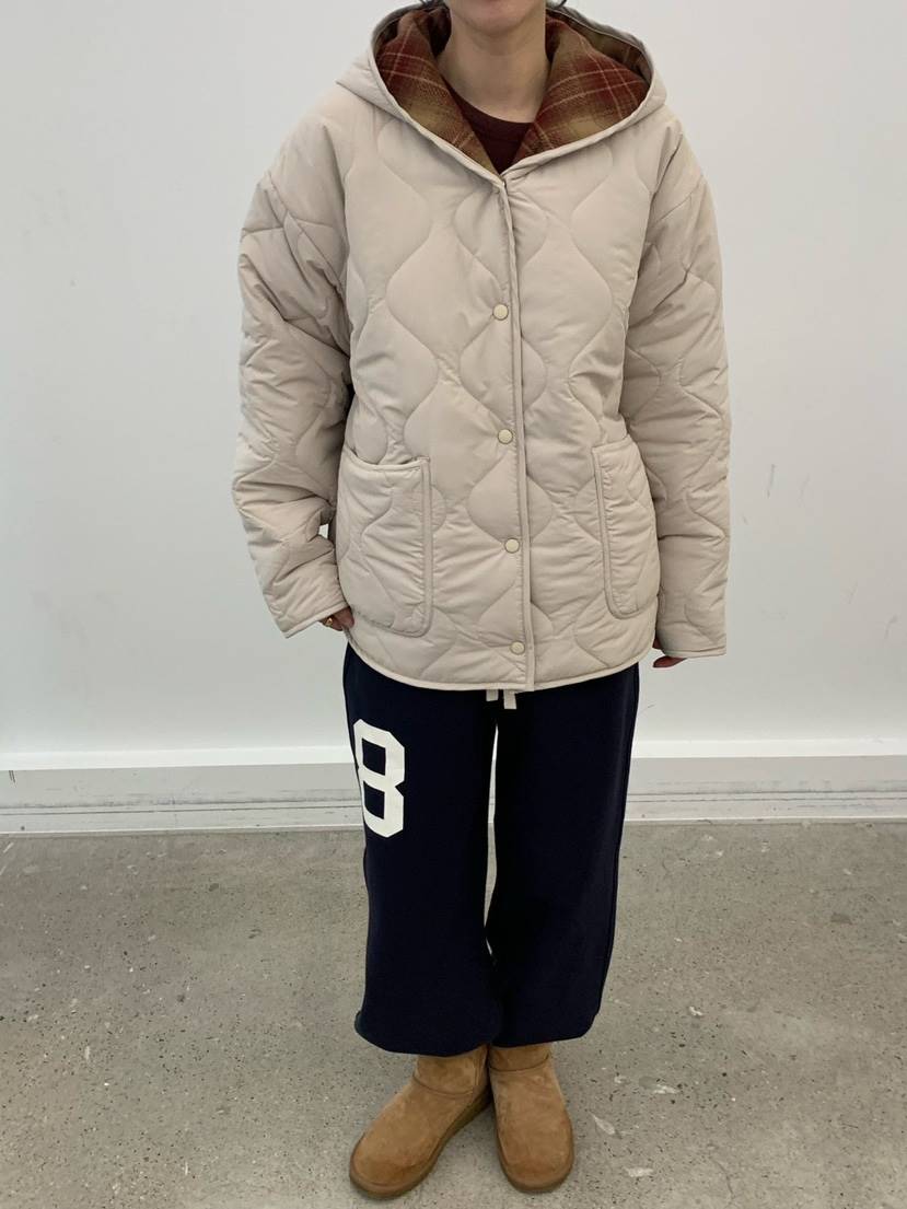 COBALT BLUE東大門㊣代購女裝新品25秋冬人氣短款棉服兩面穿COBALT BLUE短款棉服