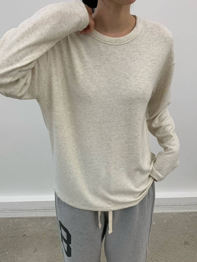 COBALT BLUE韓國直郵㊣女裝新品職業25秋冬真品長袖T恤安哥拉COBALT BLUE長袖T恤