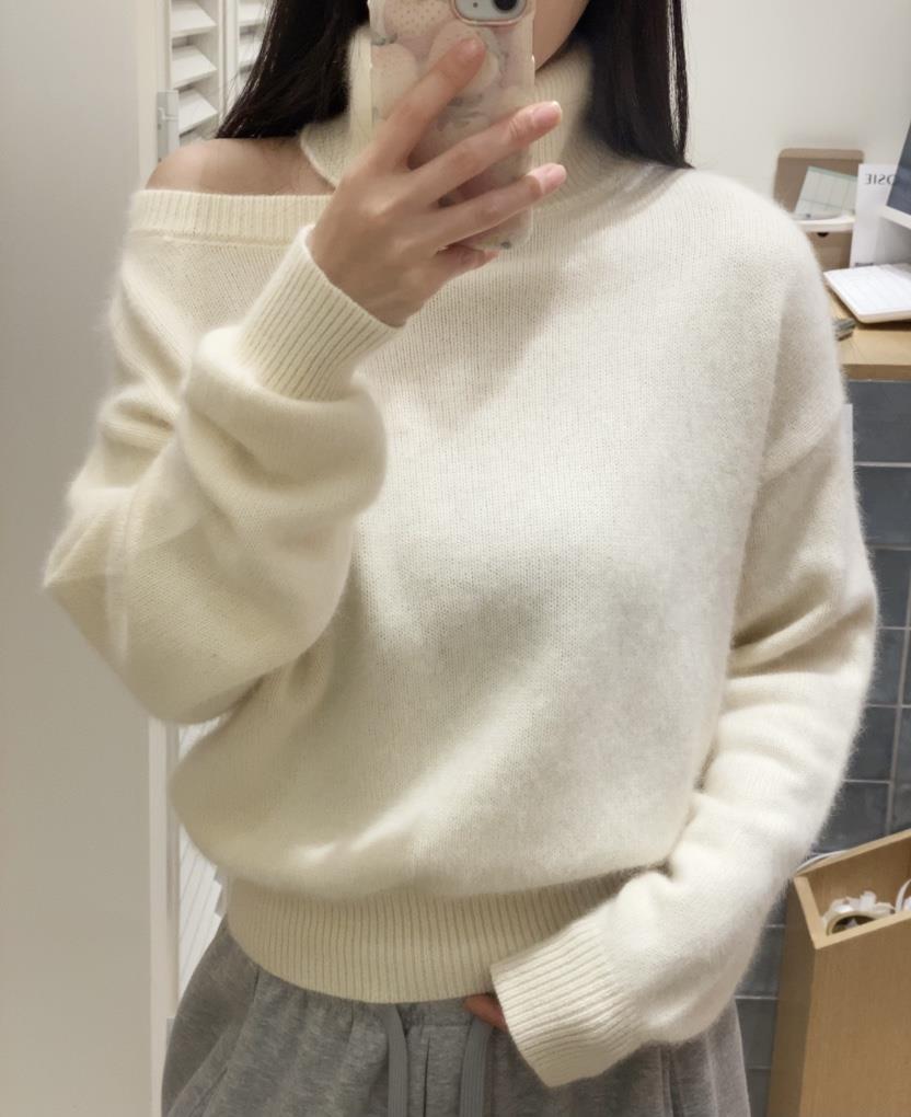 LOVE ROSIE韓國直郵㊣女士新款時尚真品推薦25秋冬針織衫安哥拉LOVE ROSIE針織衫