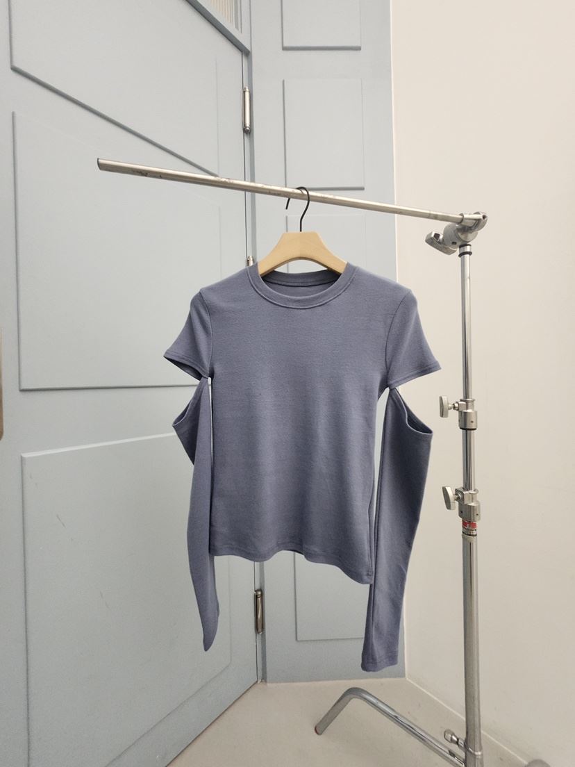 BLACK RIBBON-A東大門㊣代購女士新品人氣時尚推薦長袖T恤BLACK RIBBON-A長袖T恤