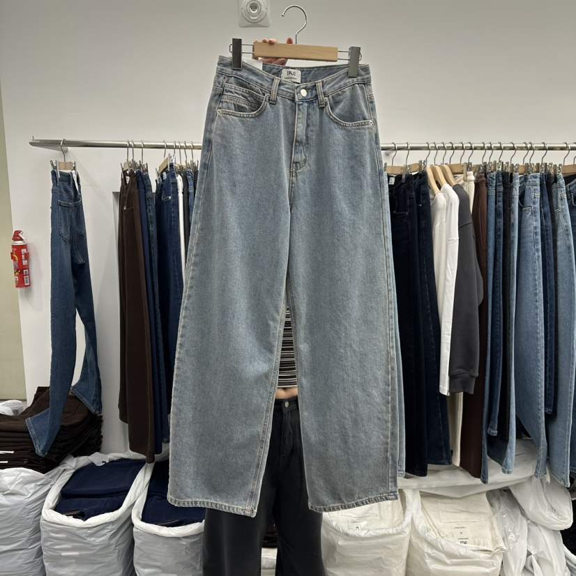 PAI東大門㊣代購女裝新品時尚休閑25秋冬人氣推薦牛仔褲拉絨[PΛi]_PAi牛仔褲