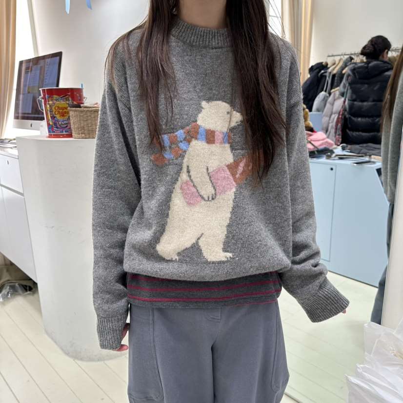 OURMOMENT東大門㊣實拍女士新品熱賣25秋冬真品針織衫不含內搭OURMOMENT針織衫