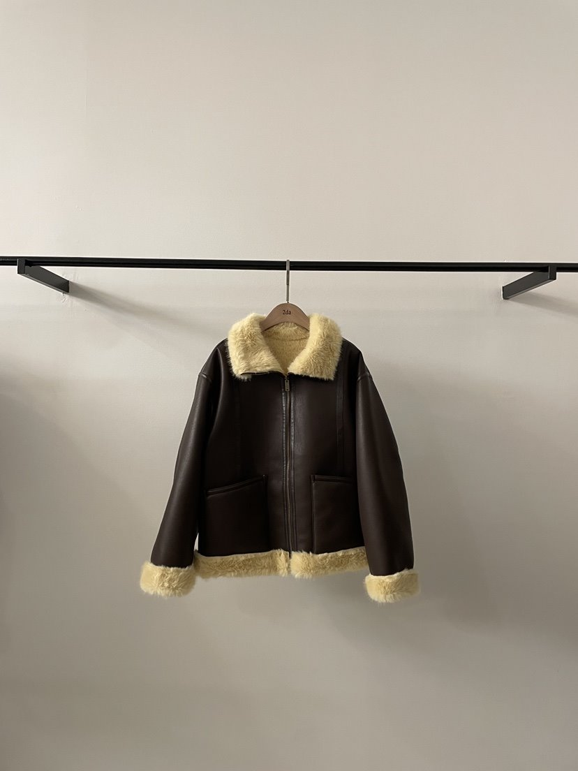 2DA/DARIMI-P韓國直郵㊣女裝新款推薦25秋冬休閑夾克里外穿2DA/DARIMI-P夾克