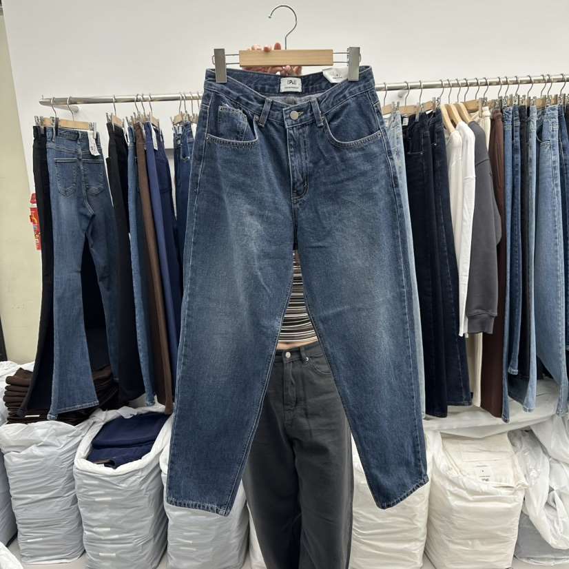 PAI東大門㊣直郵女裝新品職業推薦人氣休閑熱賣25秋冬牛仔褲拉絨[PΛi]_PAi牛仔褲