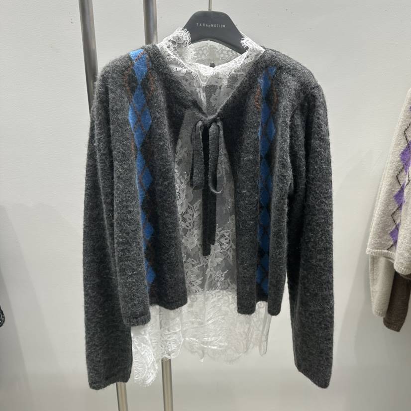 TARABY MOTION韓國直郵㊣女裝新款真品針織衫不含內搭開衫TARABY MOTION針織衫