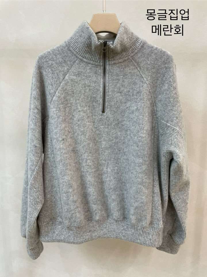 LAKE-A東大門㊣實拍女裝新款推薦人氣時尚職業熱賣衛衣拉鏈Lake side衛衣