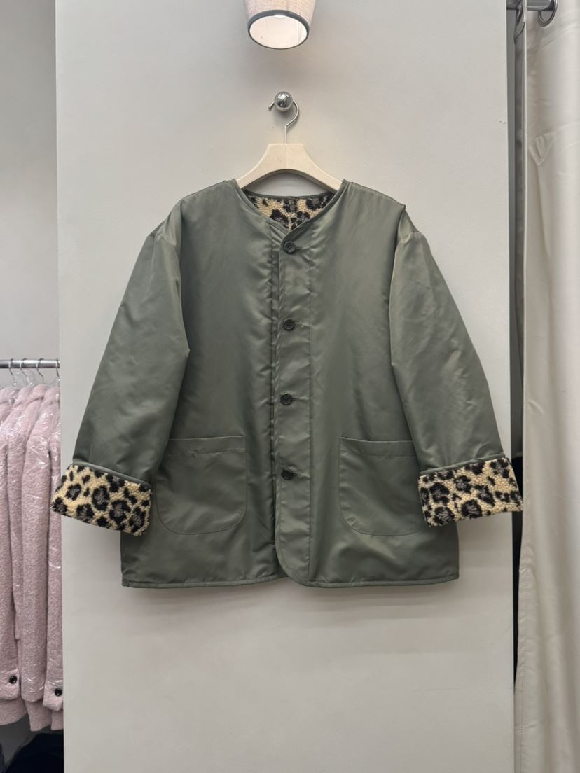 NOTHING韓國直郵㊣女裝新款時尚25秋冬人氣職業熱賣夾克兩面穿NOTHING夾克