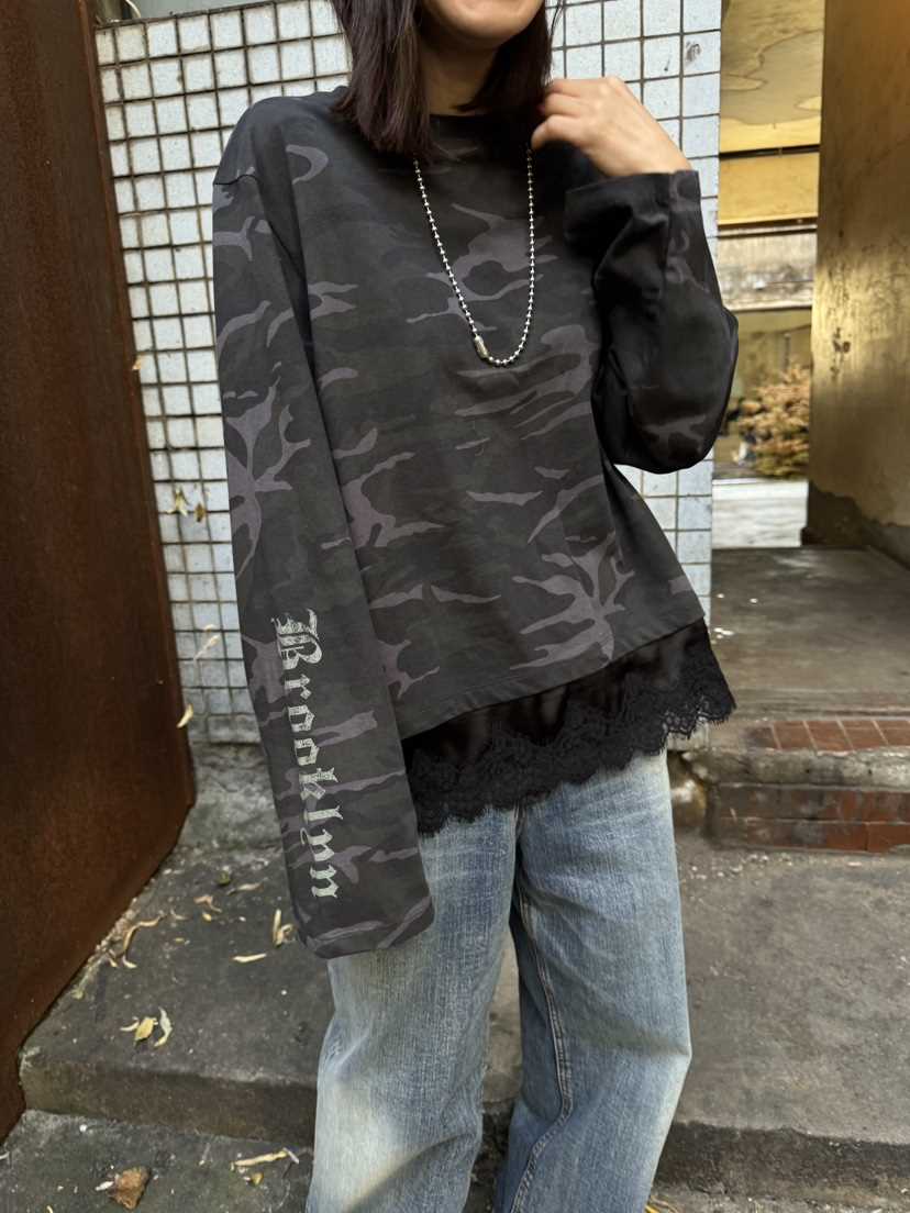 FRANC—L東大門㊣代購女裝新款25秋冬人氣時尚休閑熱賣長袖T恤FRANC長袖T恤