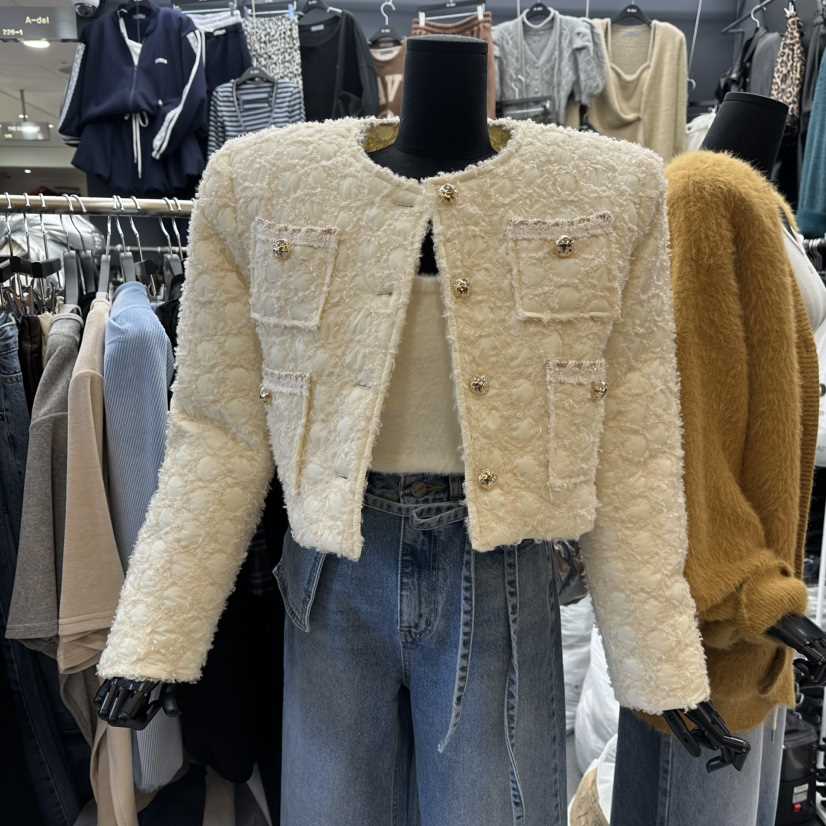 A-DEL東大門㊣代購女裝新品時尚熱賣25秋冬休閑真品夾克絨A-DEL夾克