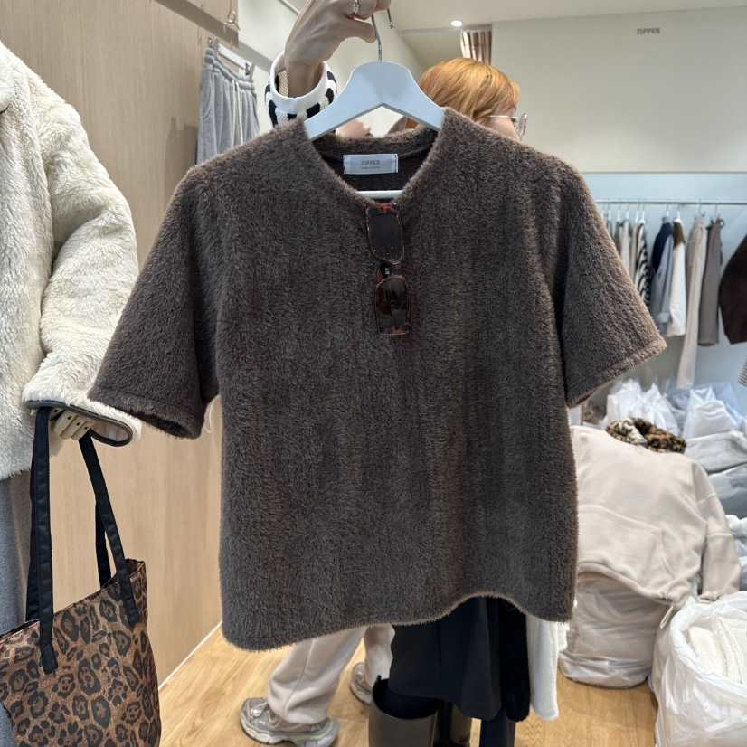 ZIPPER東大門㊣直郵女士新品時尚職業熱賣25秋冬人氣真品T恤ZIPPERT恤