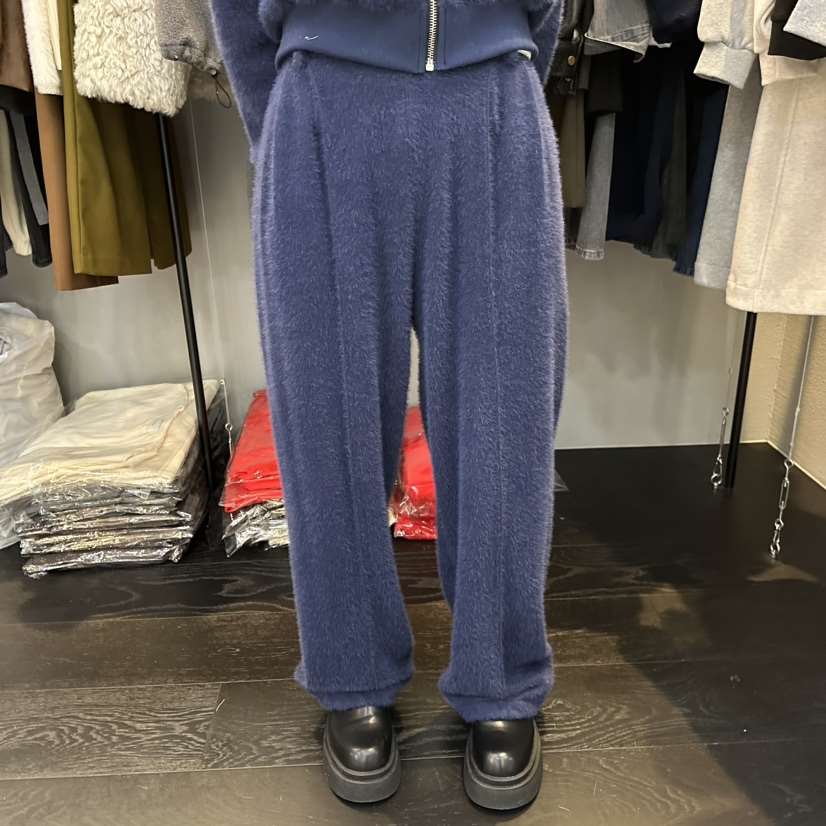 FLAMME TOIT韓國直郵㊣女士新款真品推薦休閑褲安哥拉加絨FLAMME TOIT休閑褲