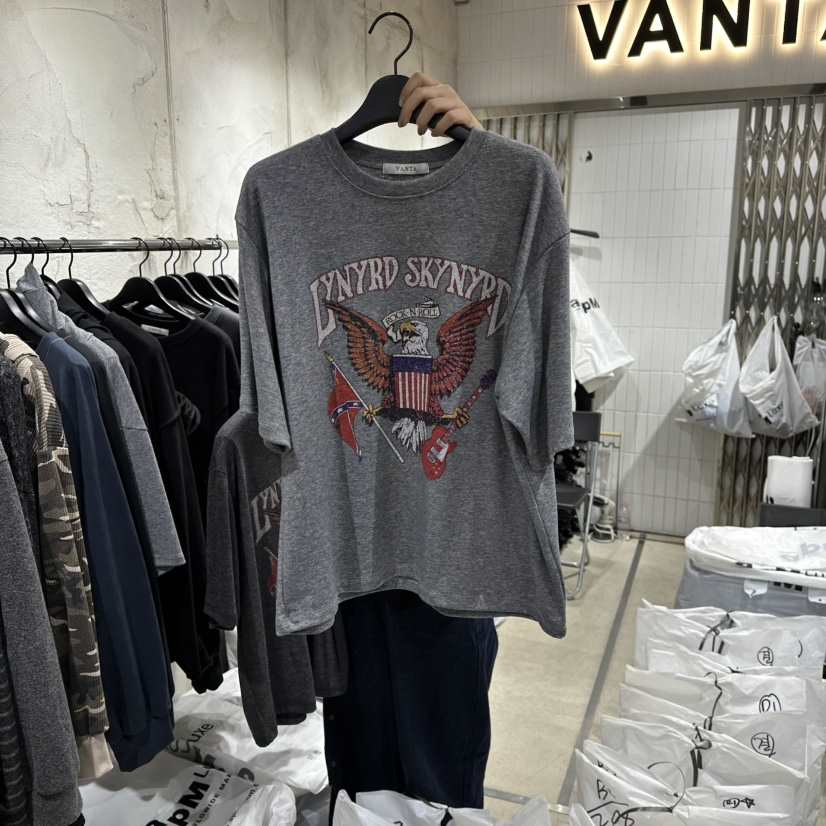 VANTA韓國代購㊣女裝新款人氣真品熱賣時尚休閑25秋冬職業T恤VANTAT恤